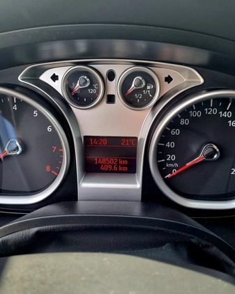 Ford Focus cena 19500 przebieg: 148504, rok produkcji 2009 z Lubniewice małe 191